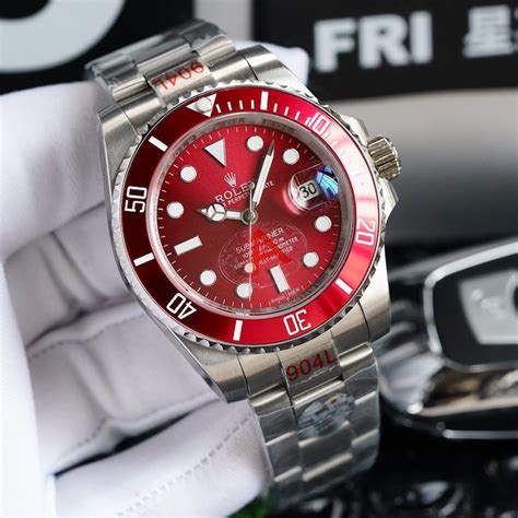 red rolex name|rolex submariner red.